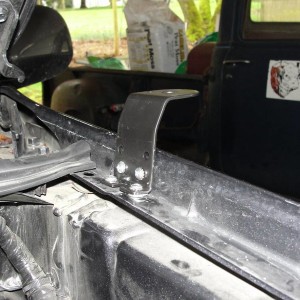 Hood Channel Mount Installed