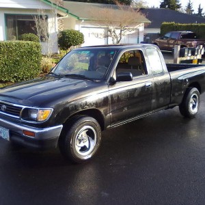 Black 1995 Toyota Tacoma