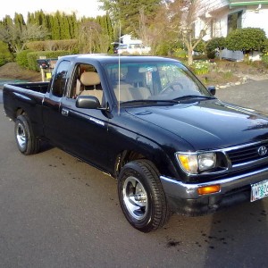 Black 1995 Toyota Tacoma