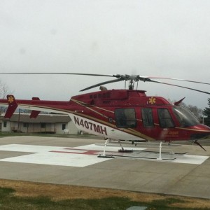Changing companies and aircraft type. Meet my new ride "lifeguard 1&qu