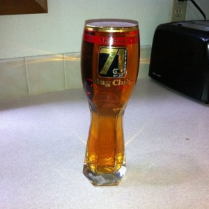 Birfday beer!