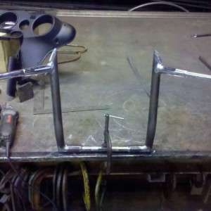 Guy had me cut apart $350 carlini handlebars to make these..