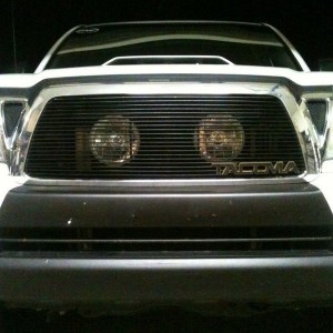 New grill, lights, and Tacoma badge :D