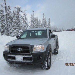 Regular Cab in the snow