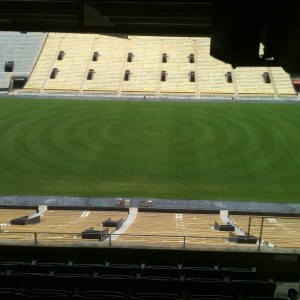 working at LSU football stadium