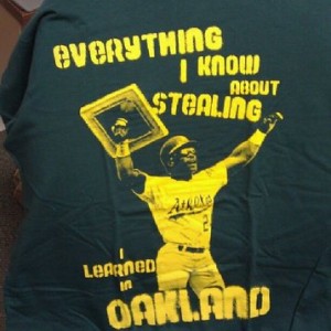 For all you bay area and Oakland A's fans. ha