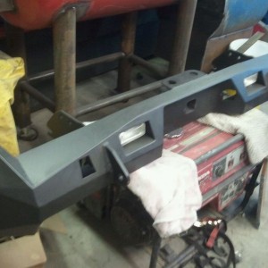 Well I went to reinforce my old bumper and came home with this instead lol.