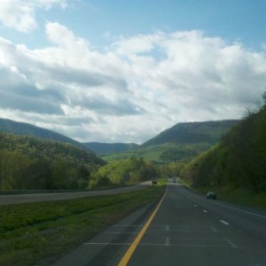 VA mountains...cool cloud cover.