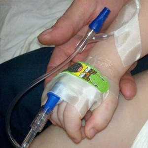 My poor little man. :(