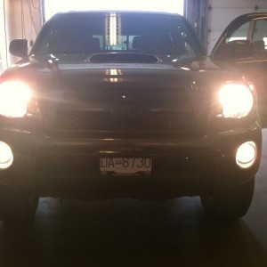 Fog light any time. Took 5 min. BA!
