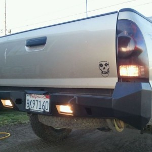 Reverse lights wired up.