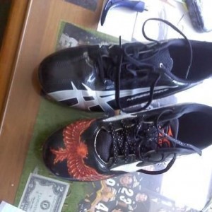 bird shoes or no bird shoes.. this is for track prelims in like 3 hours