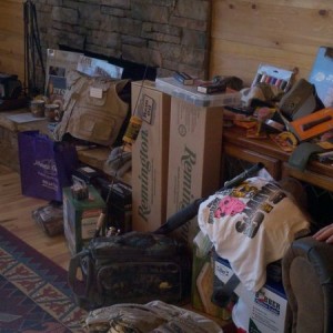 The giveaways for the fishing trip