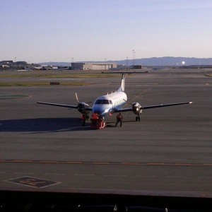 San fran to ontario,3 hour wait for a 45 min flight :(