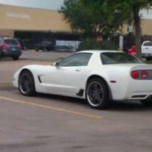 Somethings not right about this vette aside from the headlights.