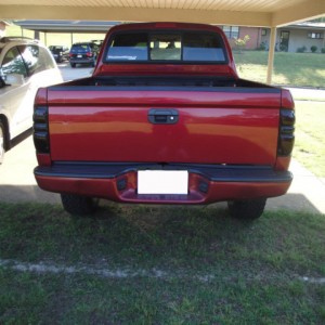 Tail lights blackout with Nite Shade and muliple layers of clear.