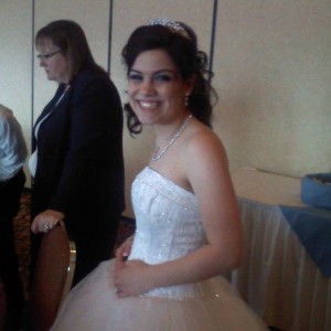 The bride...HOT!