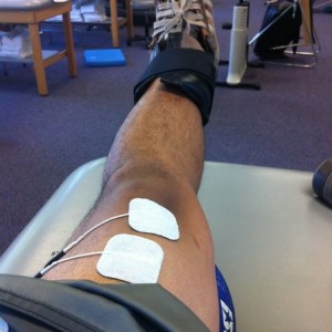Electro stimulation is fun fun fun