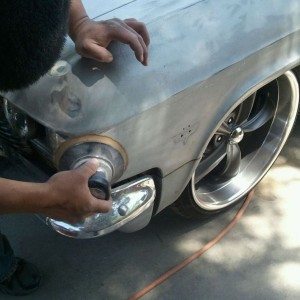Helping my uncle. Guess that car!