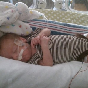 little guy is doing well, 3lbs 12oz // sent from my droid