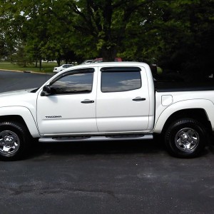 She is all clean