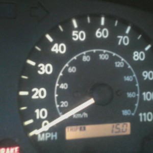 New gauge cluster back lights