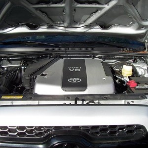 Painted engine cover