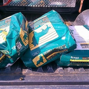 Monthly dog food run at costco 120 pounds