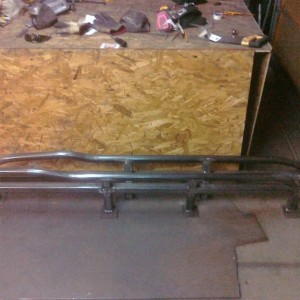 Sliders ready for paint