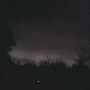 One more lightning picture from the bathroom window