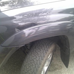 more damage while parked
