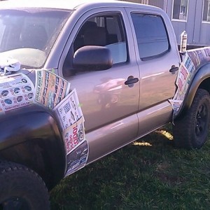 xthexbusxdriver's truck gettin painted up