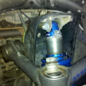 Pass adj. Preload collar down 2".