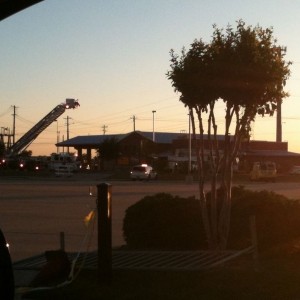 Oh shit Rudys where I use to work caught fire