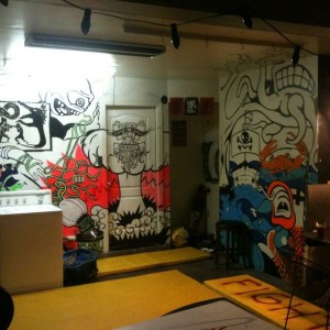 My friends garage