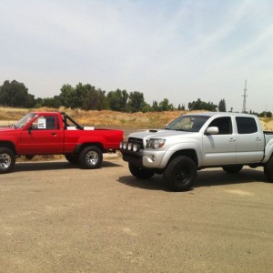 It was clean! Last year with the solid axle!