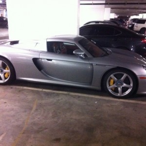 Another mean ride that comes in my valet. Almost half a million dollars.