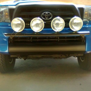 Finished product, plasti dip and 2 more lights