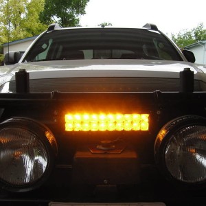 Rigid 10" E-Series Light in Amber
