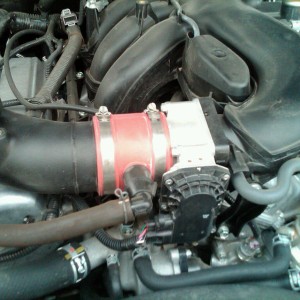 new TRD cold air induction parts