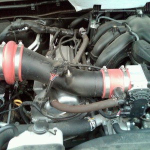 new TRD cold air induction parts