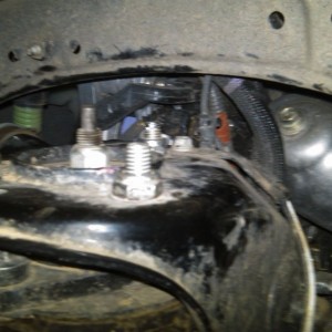 Spacer ftl,back stud stripped in the spacer. Any ideas guys? Tried v-grips 