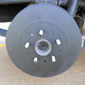 Brake drum rust