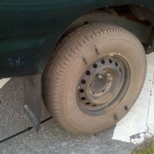 Nice! A flat and a original 225/75 to go with my 31's as a spare. Lol 