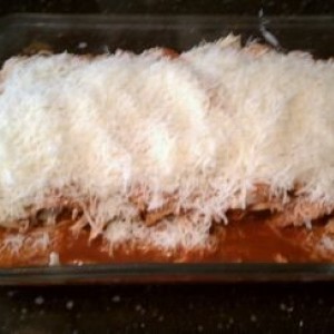Nom Nom before pic! Home made enchiladas!