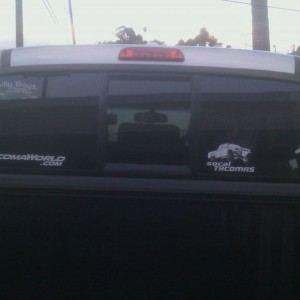 New SoCal tacoma sticker..