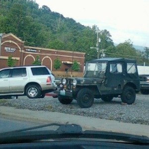 Old jeep.