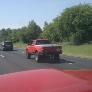 Spotted on research blvd south towards gate 9 got off on bradford