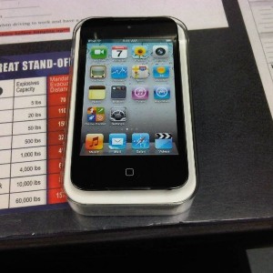 New Ipod touch donated to the entire coast guard team on kodiak island by a