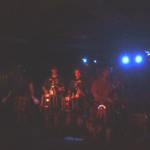 Benefit concert. Bags and pipes!